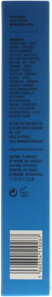 Yohji Yamamoto Senses Eau De Toilette 30Ml