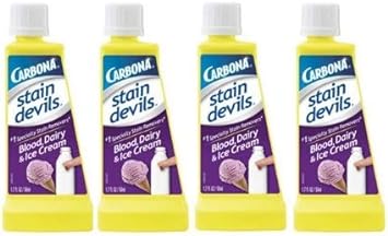 Carbona Stain Devil #4 - 4 Pack for Blood and Dairy : Health & Household