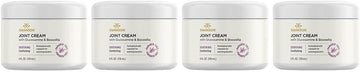 Swanson Joint Cream With Glucosamine & Boswellia 4 Fl Oz Cream 4 Pack