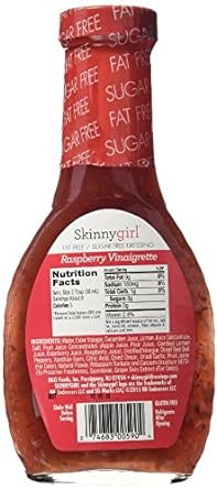 Skinnygirl Low Carb, Fat Free, Sugar Free, Salad Dressing Bundle: Variety Pack (4) 8oz Bottles, One Balsamic Vinaigrette, One Poppyseed, One Honey Dijon and One Raspberry Vinaigrette : Grocery & Gourmet Food