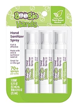 Boogie Wipes Travel Essentials For Baby And Kids, 1 Baby Sunscreen, 1 Diaper Rash Cream Spray, 1 Pack Of 3 Hand Sprays, 90 Count Fresh Wipes