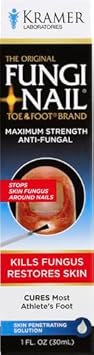 Fungi-Nail Anti-Fungal Liquid Solution, Kills Fungus That Can Lead To Nail & Athlete'S Foot With Tolnaftate & Clinically Proven To Cure And Prevent Fungal Infections 1 Fl Oz (Pack Of 1)