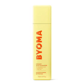 Byoma Creamy Jelly Cleanser Refill - Hydrating Facial Cleanser For Skin Barrier Repair - Tri-Ceramide Face Wash For Sensitive Skin - Gently Removes Makeup & Excess Oil - 5.91 Fl Oz Refill