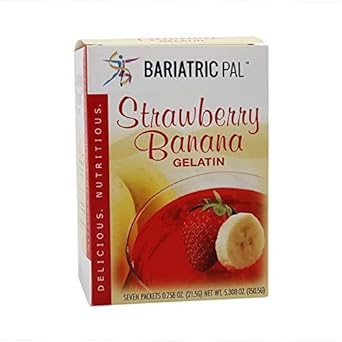 BariatricPal Protein Gelatin - Strawberry Banana (1-Pack)