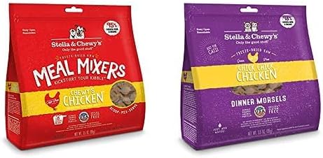 Stella & Chewy's Freeze-Dried Dog + Cat Food Small Bag Bundle : Pet Supplies