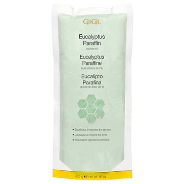 GiGi Eucalyptus Paraffin Wax with Tea Tree Oil, 16 oz