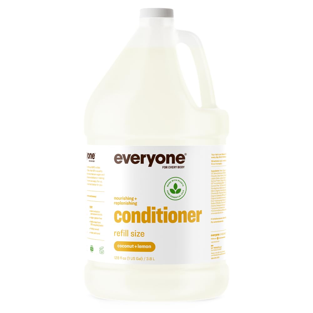 Everyone Color Safe Conditioner, 128 Ounces, Coconut And Lemon