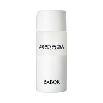 Babor Refining Enzyme & Vitamin C Cleanser, Enzyme Powder Cleanser, Exfoliating Face Wash Polish, Gentle Facial Scrub To Brighten And Even Complexion