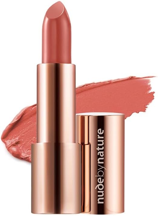 Nude By Nature Moisture Shine Lipstick 05 Pale Coral