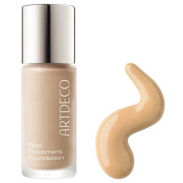 Artdeco Rich Treatment Foundation - Vanilla Rose N°12 - Conceals Imperfections & Creates Flawless Complexion - Long-Lasting - Even & Velvety-Smooth Finish - Water-Resistant - Vegan Makeup - 0.67 Fl Oz