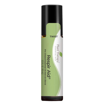 Plant Therapy Respir Aid Essential Oil - Sinus, Airway And Congestion Clearing Synergy Blend 100% Pure, Pre-Diluted Roll-On, Natural Aromatherapy, Therapeutic Grade 10 Ml (1/3 Oz)