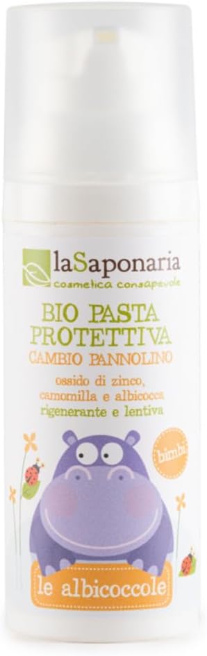 La Saponaria Organic Diaper Cream - Reliably Protects The Sensitive Diaper Area - Nourishing & Conditioning Soothes The Skin - Forms A Moisture Barrier - Vegan - 75 Ml