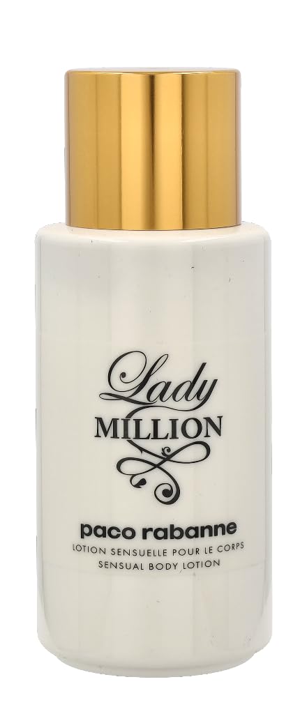 Paco Rabanne Lady Million Body Lotion For Women, 6.8 Fl Oz