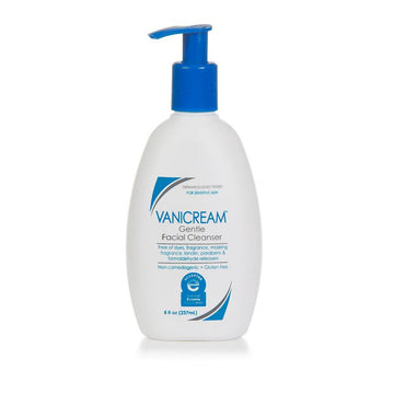 Vanicream Gentle Facial Cleaner, 2.5 Fl Oz, Formulated Without Common Irritants For Sensitive Skin, Removes Makeup, Dirt & Excess Oils, Non-Comedogenic, Ph-Balanced Face Wash