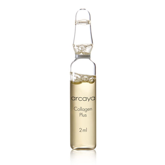Arcaya Collagen Plus Face Firming Ampoule Serum - Instant Face Lift & Deep Hydration With Marine Collagen, Soothing Black Oat, For All Skin Types - Cruelty-Free & Paraben-Free, Skincare Serum, 5X2Ml
