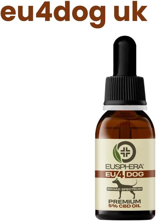 Eusphera - Eu4Dog - Calming Oil For Dogs With Natural Ingredients Rich In Omega-3 Omega-6 Phytosterols And Vitamin E Oil Suitable For Dogs Made In Italy 30 Ml
