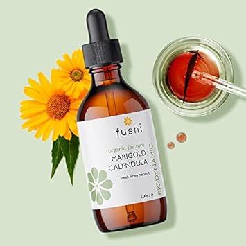 Fushi Organic Marigold (Calendula officinalis) Calendula Tincture F0020117A : Amazon.co.uk: Health & Personal Care