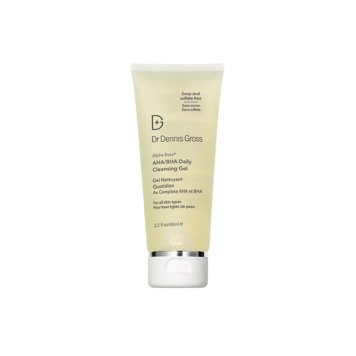 Dr. Dennis Gross Alpha Beta® Aha/Bha Daily Cleansing Gel, For Skin That Is Dull, Congested And Uneven Tone & Texture (7.5 Fl Oz)