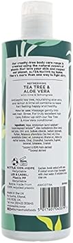 Alter/Native Cruelty Free | Vegan | Natural Shampoo | Made With Essential Oils (Tea Tree & Aloe Vera, 400Ml)