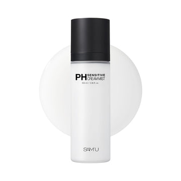 Sam'U Ph Sensitive Cream Mist, Ceramide Face Mist, Hypoallergenic Facial Spray With Hyaluronic Acid & Centella, Hydrating & Quick Absorbing, Korean Skin Care For Dry & Sensitive Skin, 3.38 Fl. Oz
