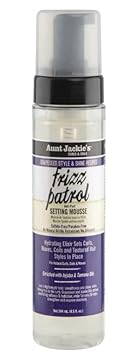 Lai'D Aunt Jackie'S Grapeseed Frizz Patrol Setting Mousse 8.5 Fl. Oz. : Beauty & Personal Care