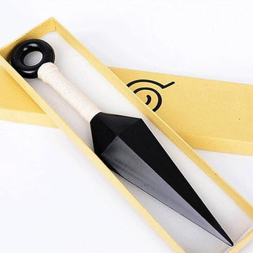 INFINIBYTE Ninja Toy Knife Foam Kunai and Sword for Anime Cosplay, Ninja-Themed Costume Accessories (26cm,) (White),kids