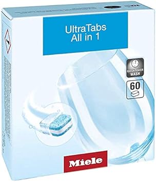Miele All in 1 Tabs Dishwasher Tablets 60 per Box (60) : Health & Household