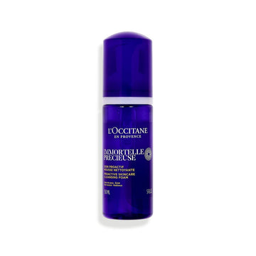 L'Occitane Immortelle Precious Cleansing Foam: Clarify Complexion, Gently Cleanse Skin, Minimize Appearance Of Pores, Smooth Skin Texture, With Immortelle Essential Oil