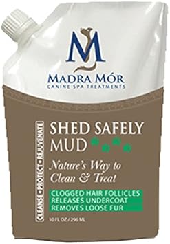 Madra Mor Pet Energise Shed Safely Mud, 296 Ml