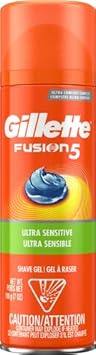 Gillette Fusion5 Ultra Sensitive Shave Gel, 7 Ounce