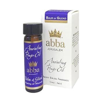 Abba Oil Balm Of Gilead Anointing Oil 1/4Oz In Gift Box - Abba Jerusalem