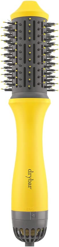 Drybar Single Shot Blow-Dryer Brush || Style, Dry, Brush In One Step, Ionic Technology, Ergonomicand Lightweight Design, 2.25 Inch Round Shape, 3 Temperature Settings || Geat For All Hair Types