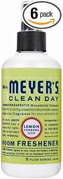 Mrs. Meyer's Geranium Room Freshener, 8-Fluid Ounce Bottles (Pack of 6) : Health & Household