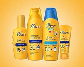 Soltan Protect & Moisturise Spray Spf50