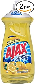 Ajax Super Degreaser Dish Liquid-Lemon,28 Fl Oz (Pack of 2) : Health & Household