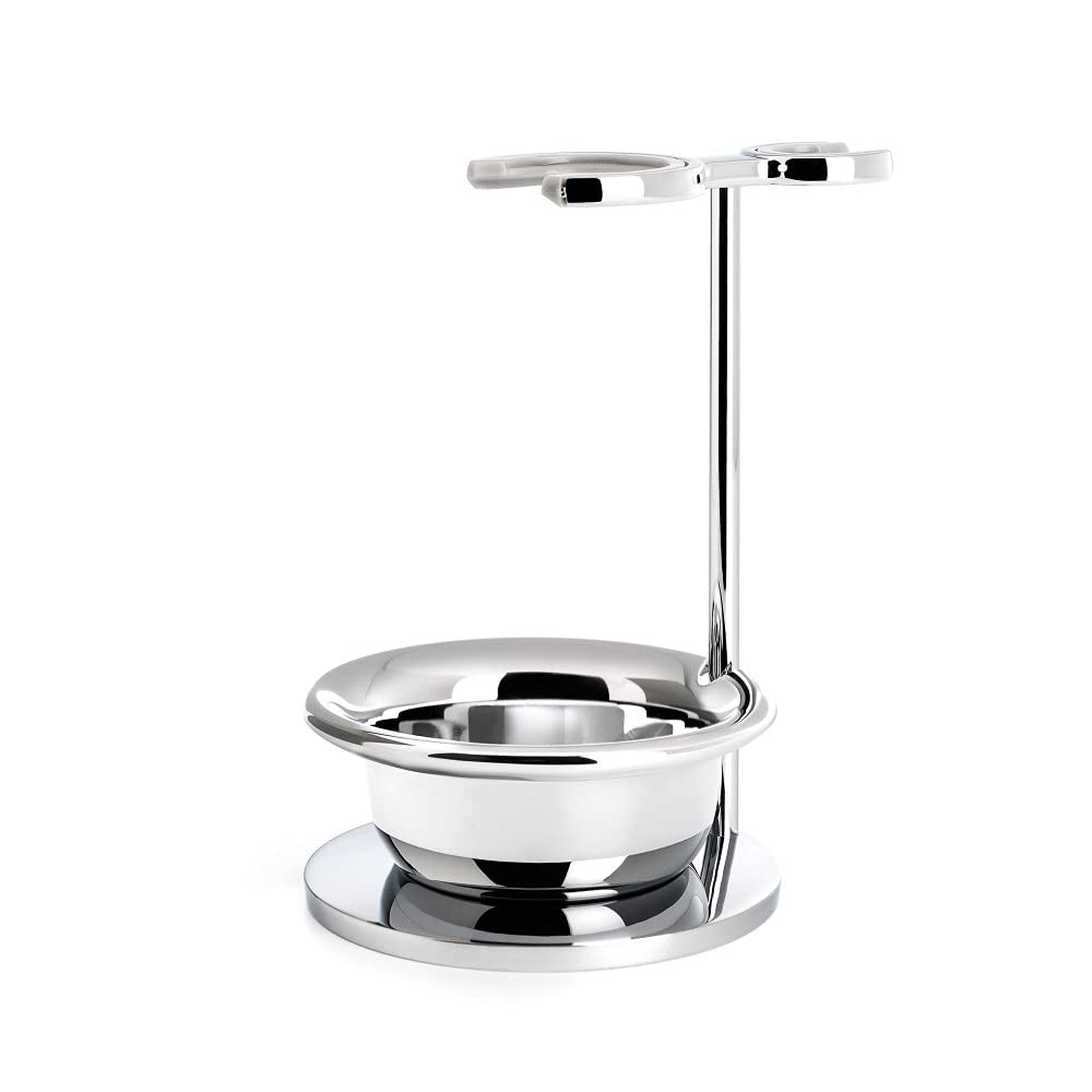 Mühle Vivo & Rytmo Series Stand For Razors & Shaving Brushes With Bowl | Shave Accessory | Robust Stainless Steel : Beauty & Personal Care