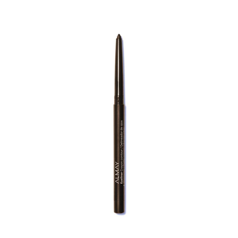 Almay Eyeliner Pencil, Hypoallergenic, Cruelty Free, Oil Free-Fragrance Free, Ophthalmologist Tested, Long Wearing And Water Resistant, With Built In Sharpener, Brown Topaz, 0.01 Oz