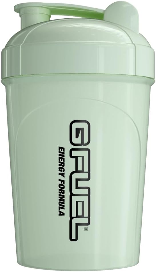 G Fuel Glow-In-The-Dark Shaker Bottle, Drink Mixer for Pre Workout, Protein Shake, Smoothie Mix, Meal Replacement Shakes, Energy Powder and More, Blender Cup, Portable Safe, BPA Free Plastic - 16 oz : Health & Household