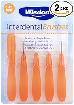 Wisdom Interdental Toothbrushes X5 0.45Mm Xxx-Fine (Pack Of 2)