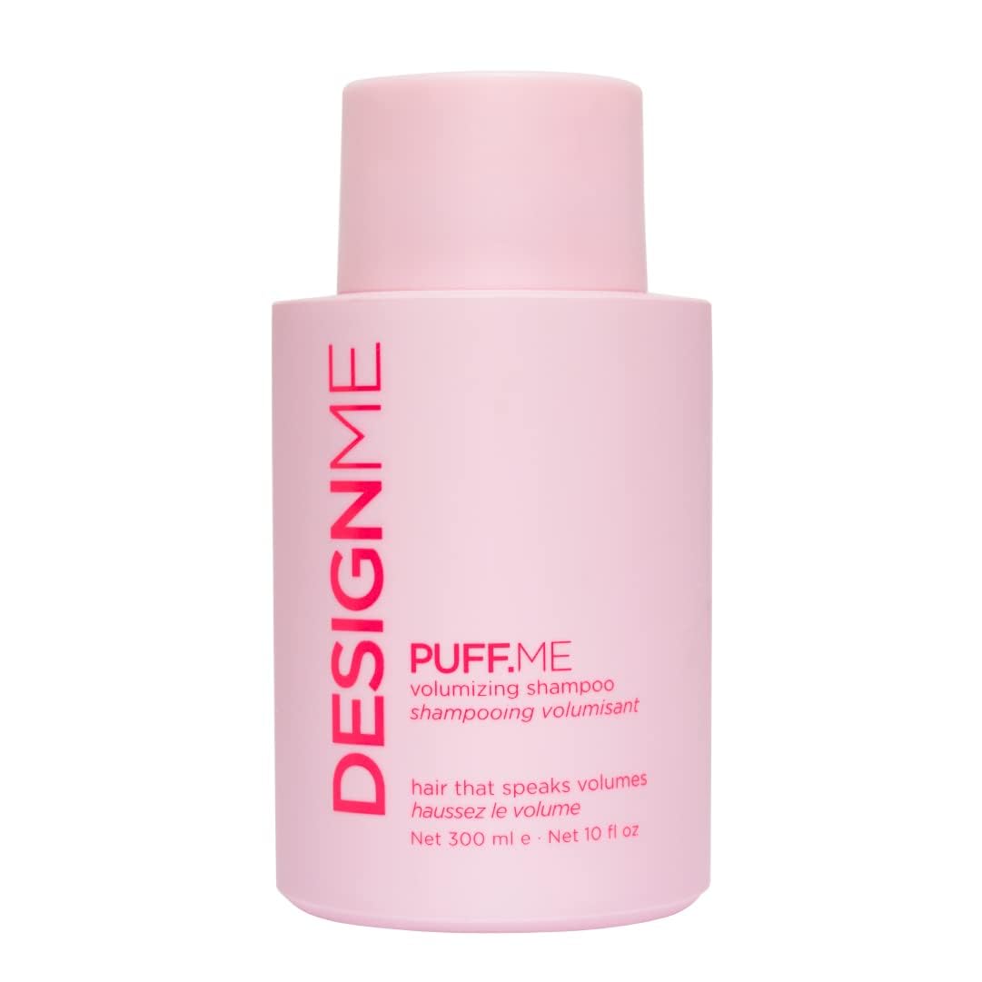 Puff.Me Volumizing Shampoo By Designme | Shampoo Hair Volumizer With Sunflower Seed Oil Adds Body & Bounce | Color-Safe Volumizing Shampoo For Fine Hair | Paraben & Sulfate Free Shampoo