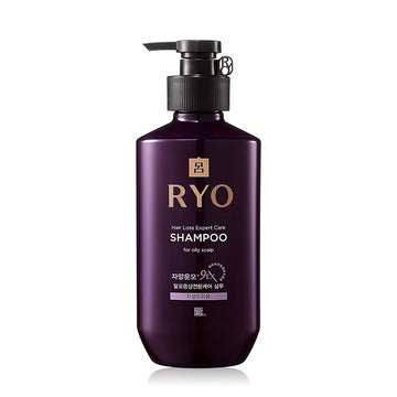 Ryo Hair Strength Expert Care Shampoo For Oily Scalp, Moisturizing And Relieving Itchiness For Dryness, Hair Strengthening, Sebum Control, 13.53 Fl Oz