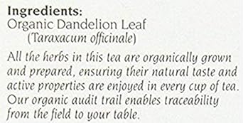 Celebration+Herbals+Dandelion+Leaf+Tea+Bags+24+Count : Grocery & Gourmet Food