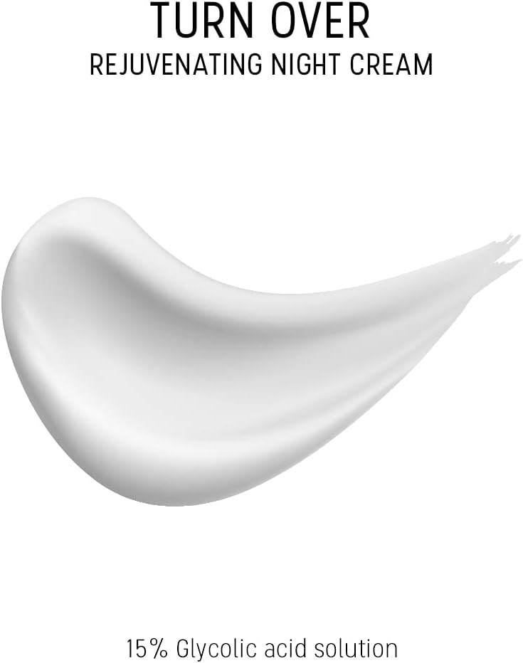 Dermaceutic Turnover - Rejuvenating Night Cream - Anti Aging cream with Glycolic acid - Exfoliating, regenerating and age defense face cream - 40ml : Amazon.co.uk: Beauty