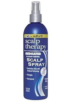 Sulfur 8 Medicated Dandruff Control Scalp Spray 12 Oz : Beauty & Personal Care