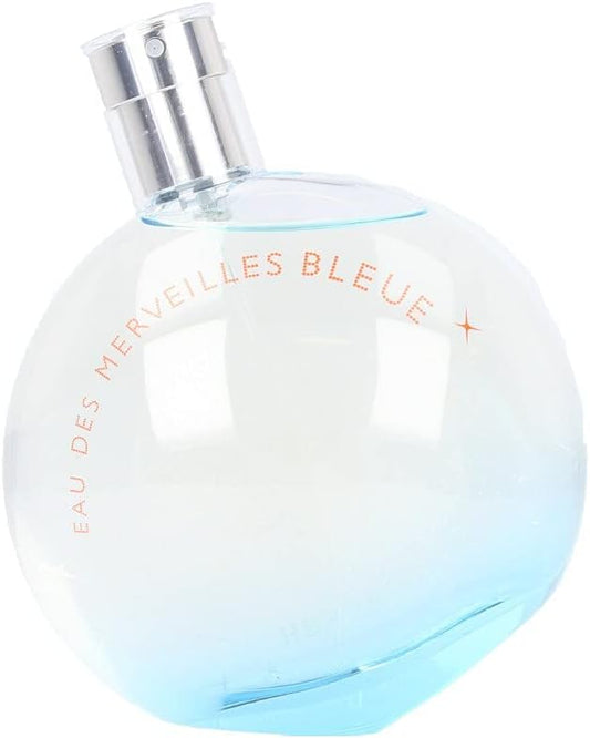 Hermes Eau Des Merveilles Bleue Edt Spray, 100 Ml