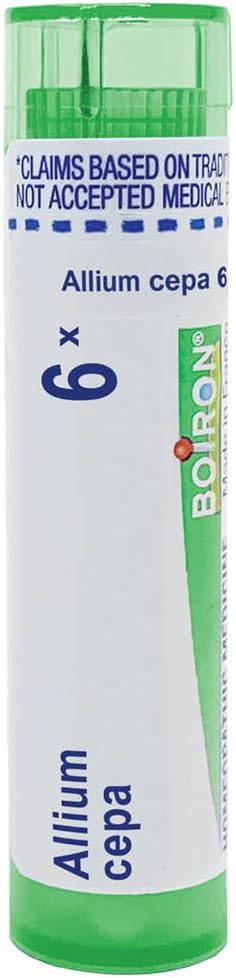 Boiron Allium Cepa 6X For Runny Nose With Clear Discharge - 80 Pellets