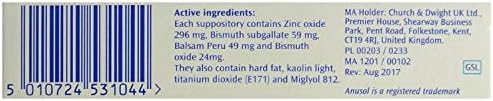 2 X Anusol Suppositories 24 (3 Way Action)