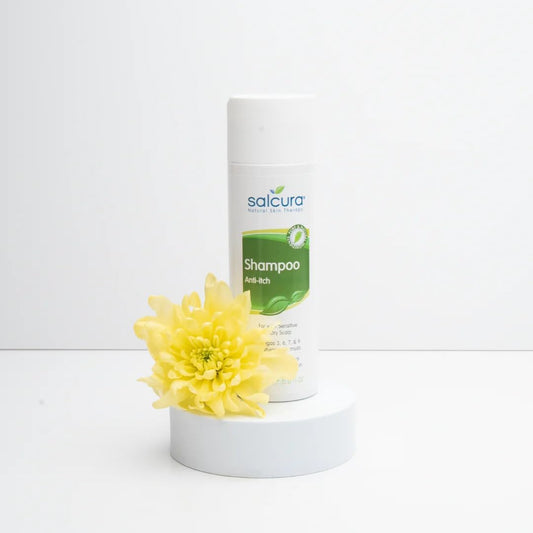 Salcura Natural Skin Therapy, Omega Rich Shampoo, Perfect For Anyone With A Sensitive Scalp Looking To Avoid Harsh, Scalp-Upsetting Chemicals 200Ml