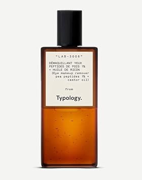 Typology Bi-Phase Eye-Makeup Remover With 1% Pea Peptides + Castor Oil & Complimentary Sheet Masque
