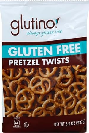 Glutino Gluten Free Pretzel Twists, Salted, 8 Oz